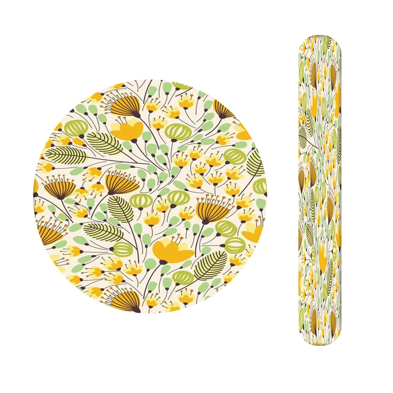 آینه آرایشی جیبی مدل گل کد 368  به همراه سوهان ناخن