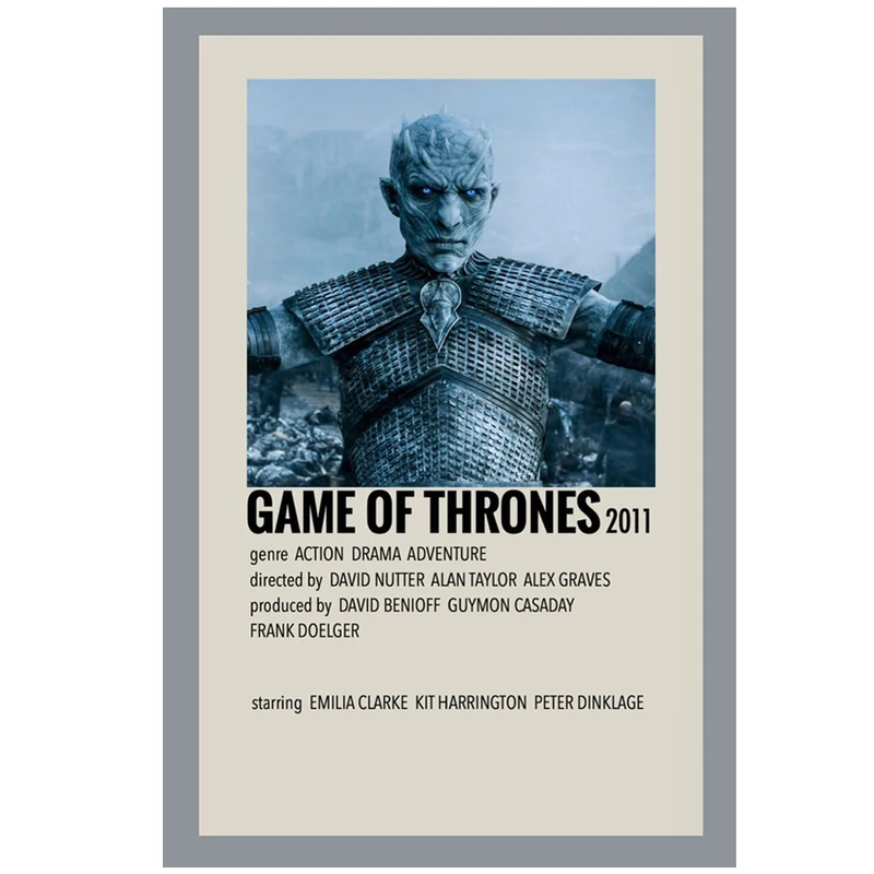 پوستر مدل سریال بازی تاج و تخت Game of Thrones کد 774
