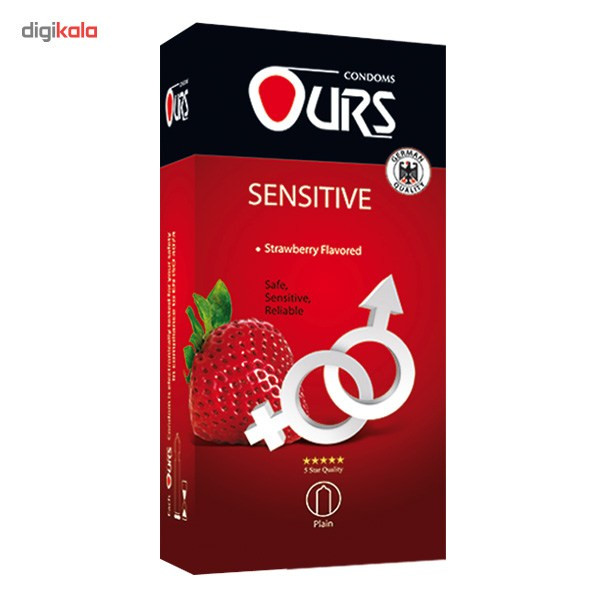 کاندوم اورز مدل Sensitive بسته 12 عددی