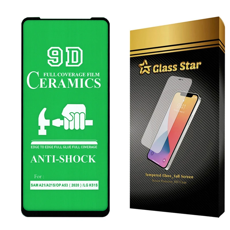 محافظ صفحه نمایش سرامیکی گلس استار مدل CRGA مناسب برای گوشی موبایل سامسونگ Galaxy A21s