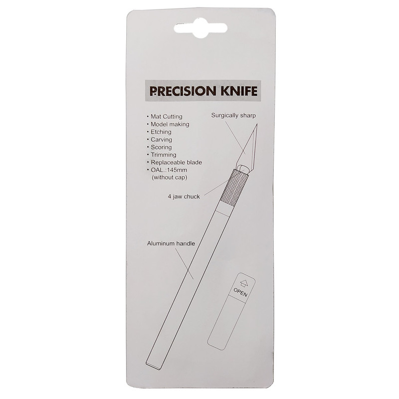 کاتر قلمی مدل Precision به همراه 5 تیغ کاتر کاتر قلمی مدل Precision به همراه 5 تیغ کاتر