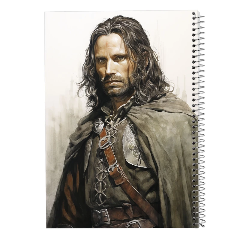 دفتر ژورنال نویسی 50 برگ مدوپد مدل نقطه ای طرح  ارباب حلقه ها The Lord of the Rings کد DF3100