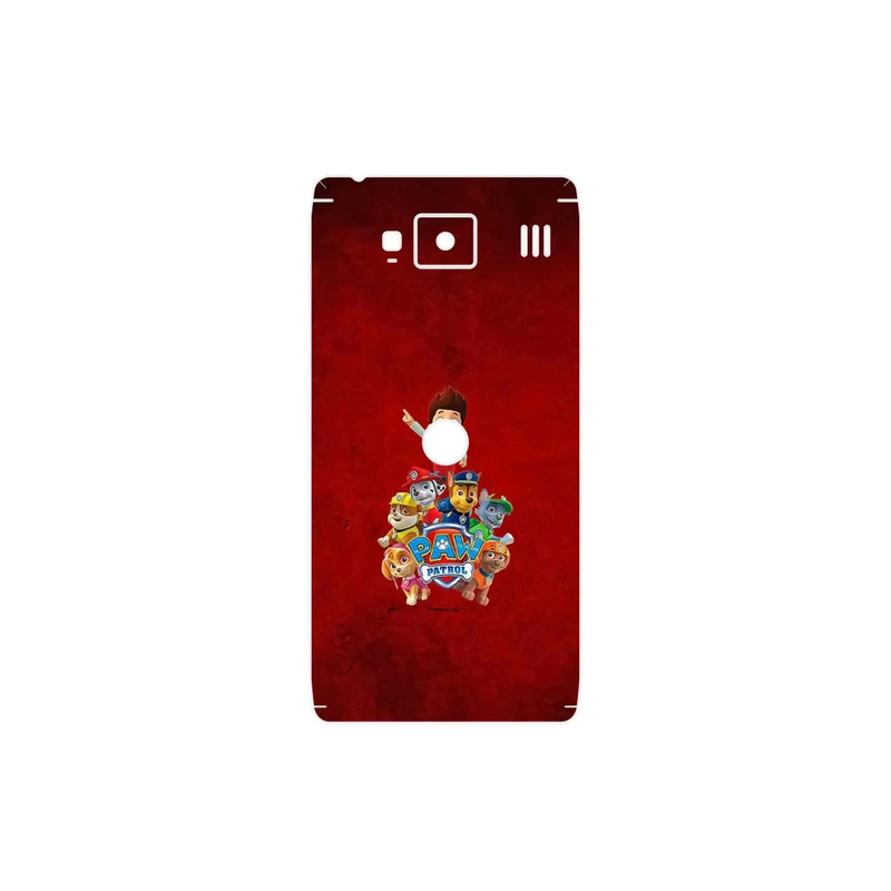 برچسب پوششی ماهوت مدل Paw Patrol مناسب برای گوشی موبایل موتورولا Droid Razr HD