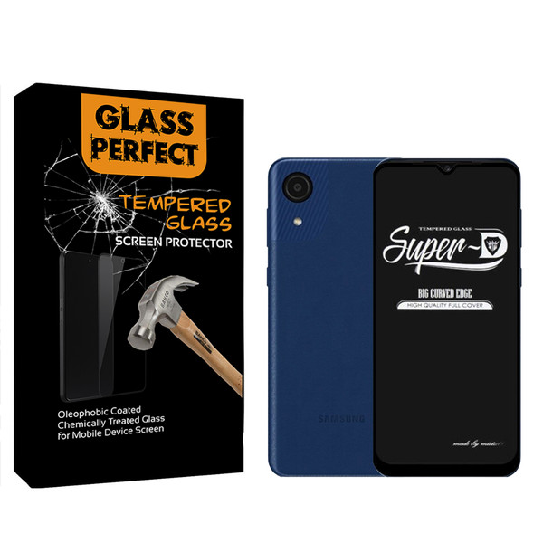 محافظ صفحه نمایش گلس پرفکت مدل SUPERD مناسب برای گوشی موبایل سامسونگ Galaxy A03 Core
