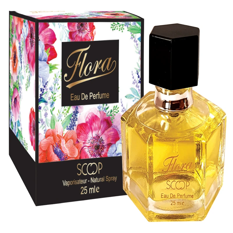 عطر جیبی اسکوپ مدل فلورا حجم 25 میلی لیتر