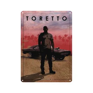 دیوارکوب مدل فیلم سریع و خشن کد s 1401