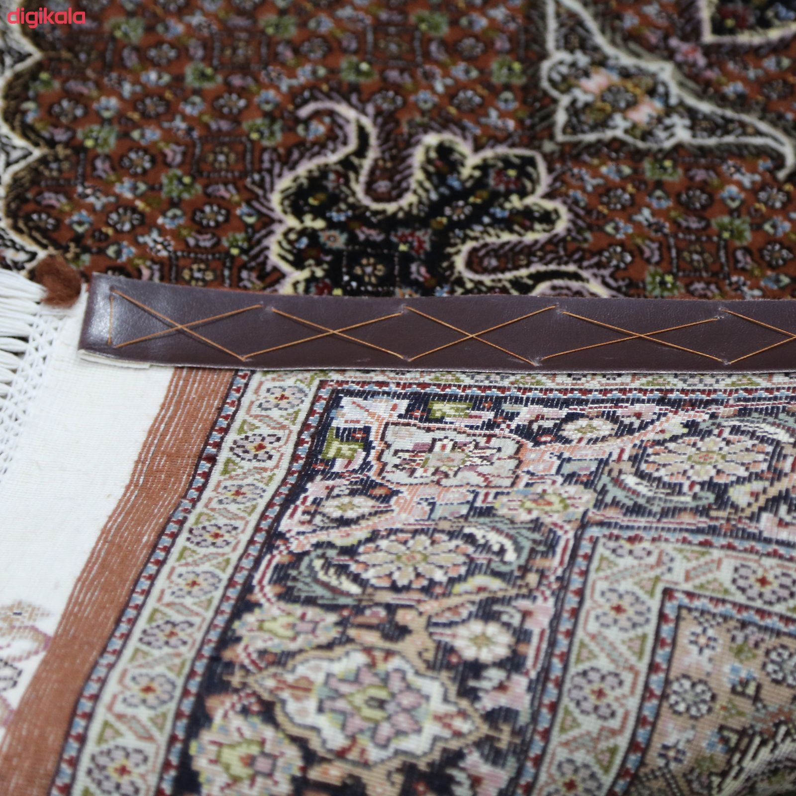  خرید اینترنتی با تخفیف ویژه فرش دستباف یک و نیم متری مدل ماهی تبریز کد ۹۹۹۹۰