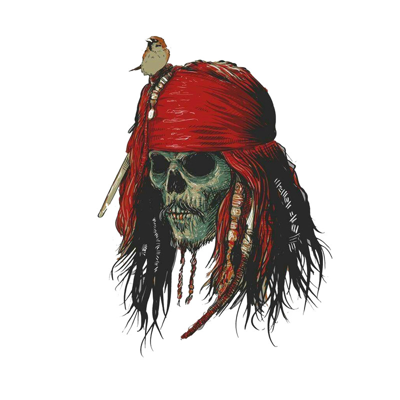 استیکر لپ تاپ و موبایل مدل سریال طرح دزدان دریایی کاراییب Pirates of the Caribbean کد 4362
