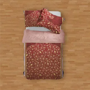 سرویس روتختی مدوپد طرح فرهیخته مدل mod00522 یک نفره 4 تکه