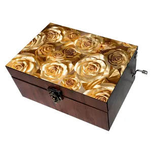 جعبه موزیکال مدل گل کد B588 