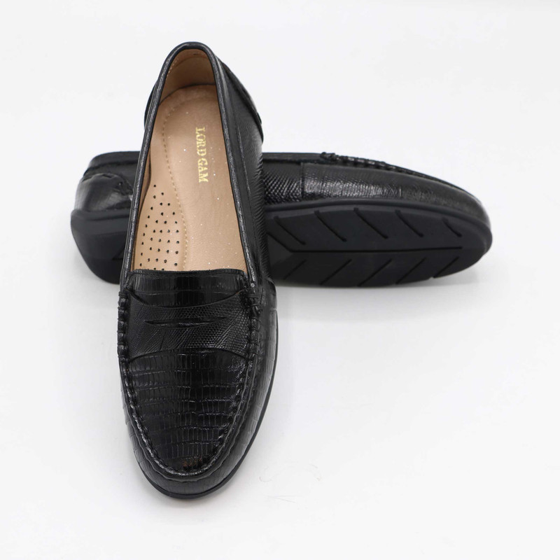 کفش روزمره زنانه لردگام مدل پارمیس رنگ مشکی