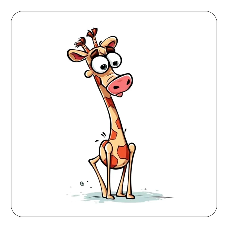 مگنت کاکتی طرح حیوانات کارتونی مدل mp27658