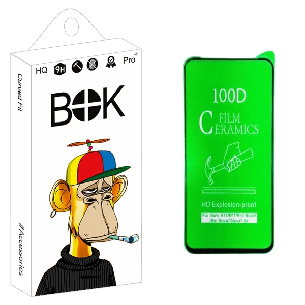 محافظ صفحه نمایش بوک مدل +HD مناسب برای گوشی موبایل شیائومی Redmi Note 9