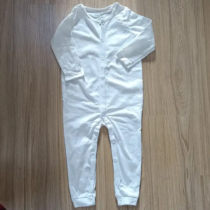 سرهمی نوزادی لوپیلو مدل پنبه ارگانیک مجموعه 2 عددی