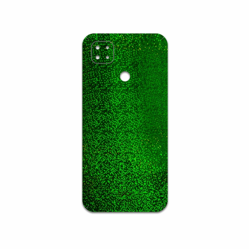برچسب پوششی ماهوت مدل Green-Holographic مناسب برای گوشی موبایل شیائومی Poco C31