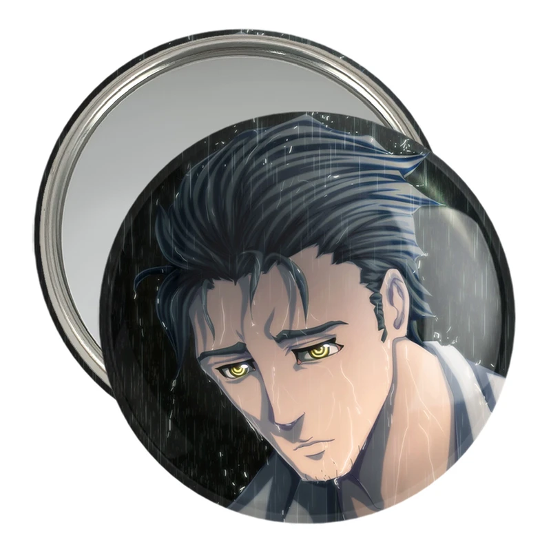 آینه جیبی خندالو مدل رینتارو انیمه اشتاینز گیت  کد 17471