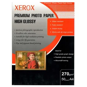 کاغذ عکس زیراکس مدل High Glossy سایز  A4 بسته 50 عددی