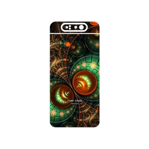 MAHOOT Mathematical Geometric Shape 3 Cover Sticker for Samsung Galaxy A80