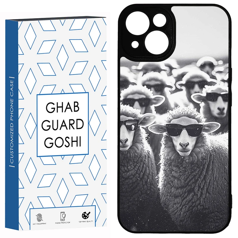 کاور قاب گارد گوشی طرح فانتزی کد TPU-357 مناسب برای گوشی موبایل اپل iPhone 13 / 14