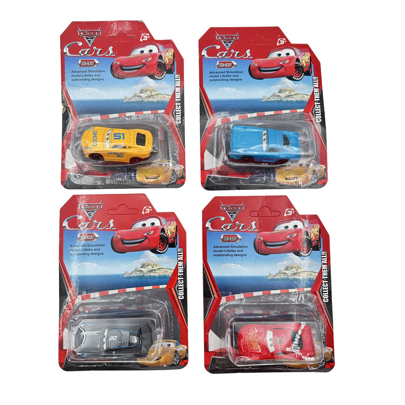 ماشین بازی طرح مک کویین مدل 330-4 بسته 4 عددی