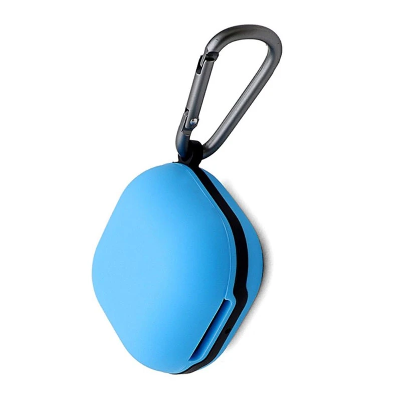 کاور مسیر مدل Silicone Metal Ring مناسب برای کیس بی سیم هدفون سامسونگ Galaxy Buds Live / Buds Pro / Buds 2 / Buds 2 Pro / Buds FE به همراه گیره