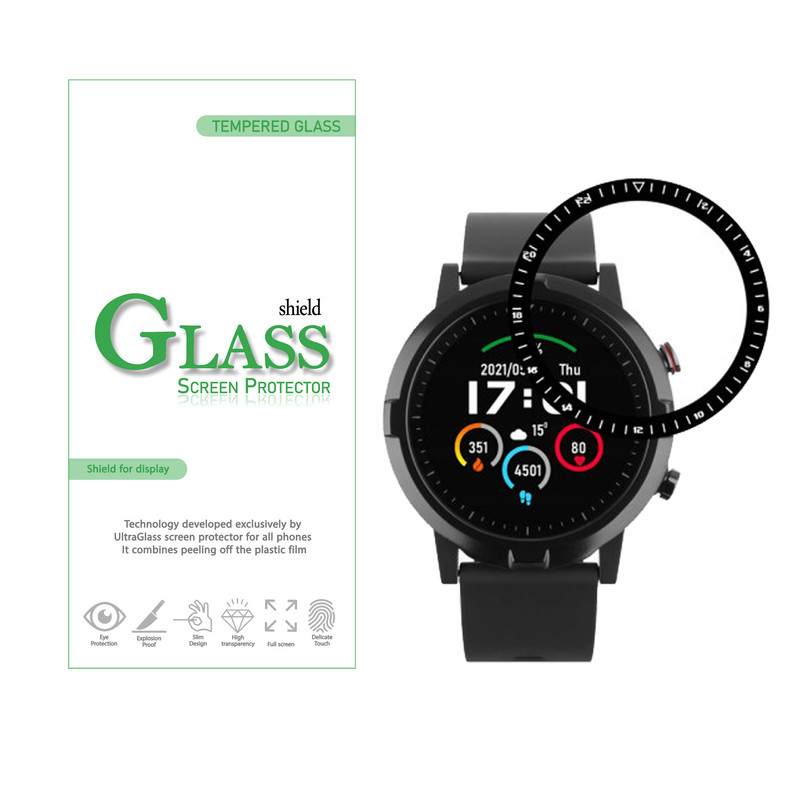 تصویر محافظ صفحه نمایش شیلد گلس مدل PMMA مناسب برای ساعت هوشمند شیائومی Watch Color