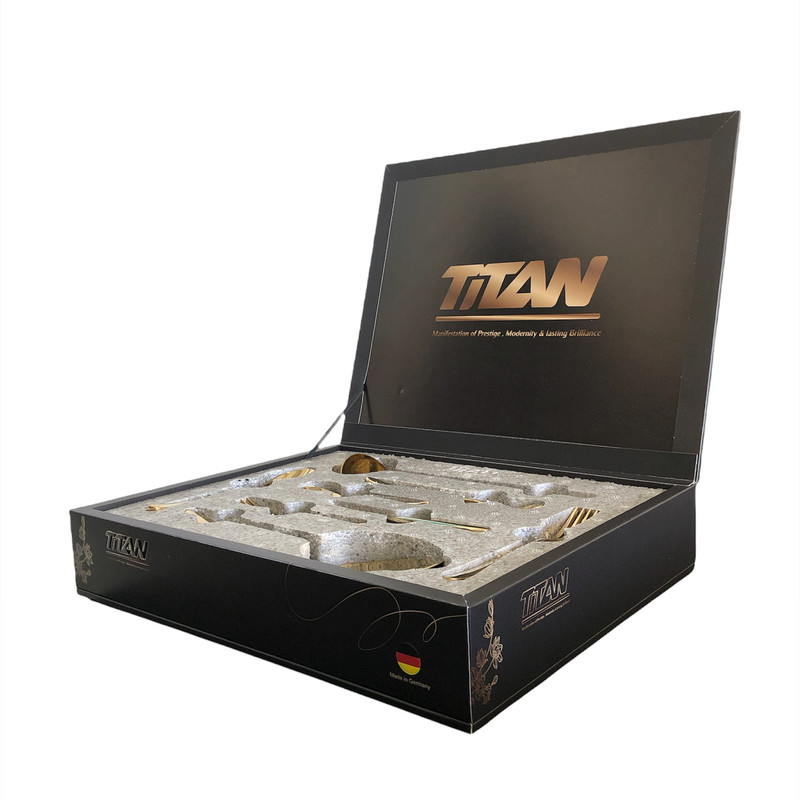 سرویس قاشق و چنگال 38 پارچه مدل TITAN سرویس قاشق و چنگال 38 پارچه مدل TITAN