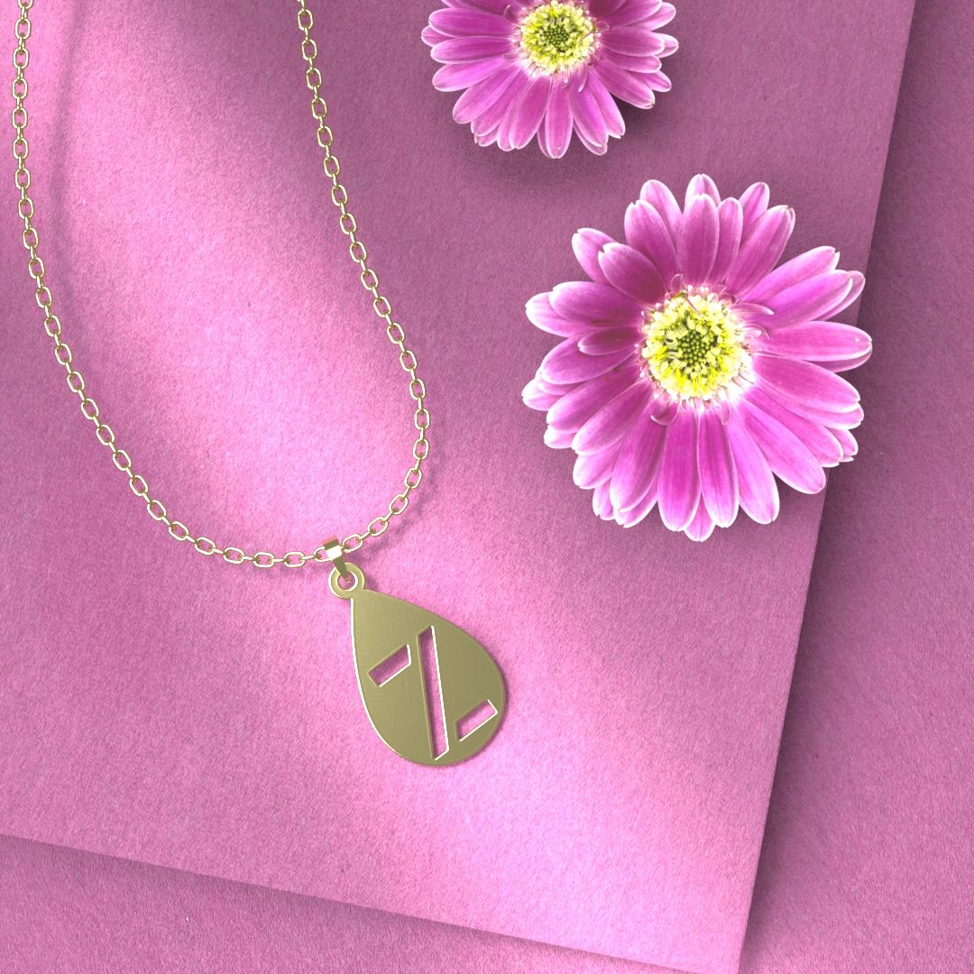 گردنبند طلا 18 عیار زنانه مدوپد مدل حرف z کد SS2-1-1246 - - 6