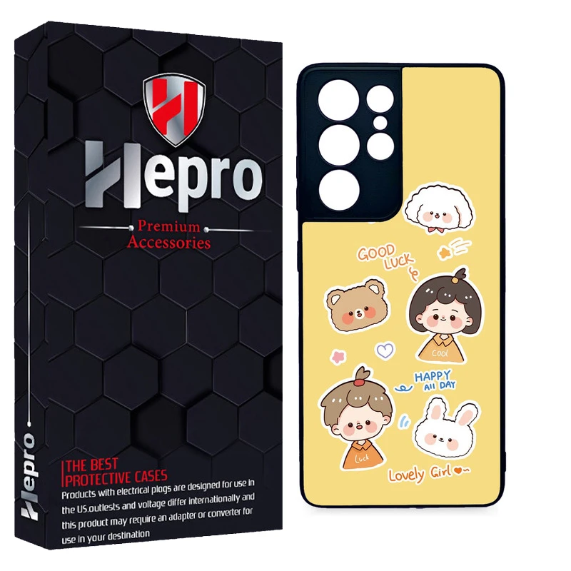 کاور هپرو طرح فانتزی مدل TPU مناسب برای گوشی موبایل سامسونگ Galaxy S21 ULTRA