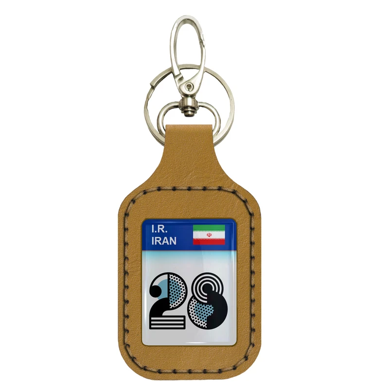 جاسوئیچی خودرو مدل پلاک همدان طرح 3 مناسب برای تمام خودروها