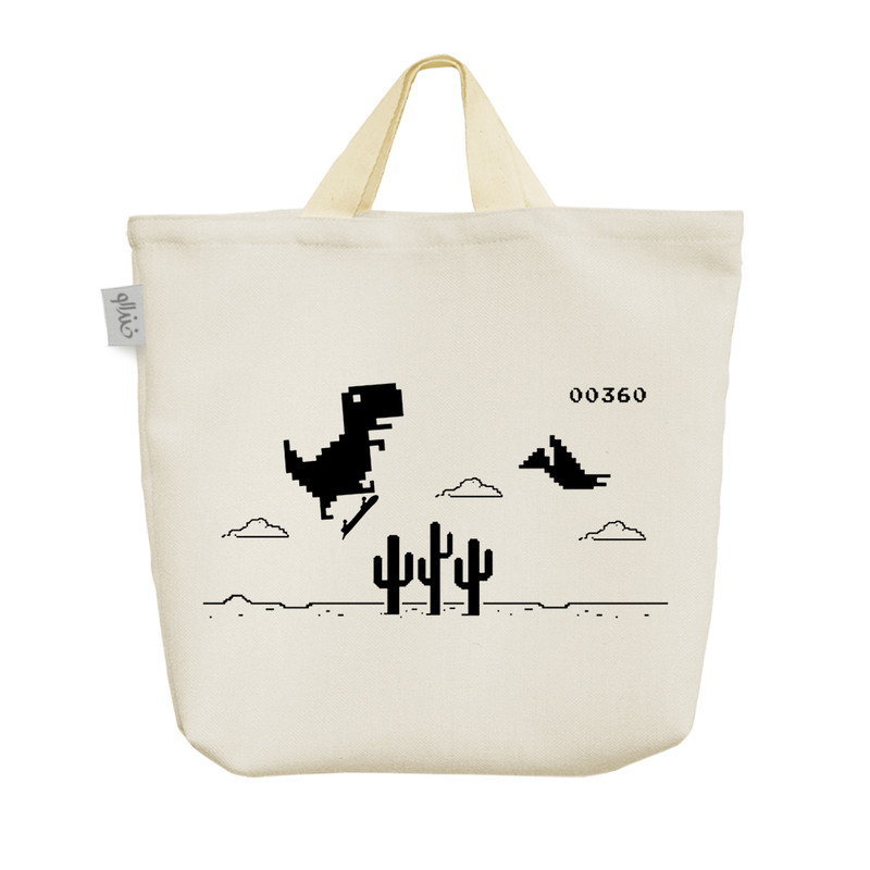 ساک خرید خندالو مدل بازی دایناسور کد H1790