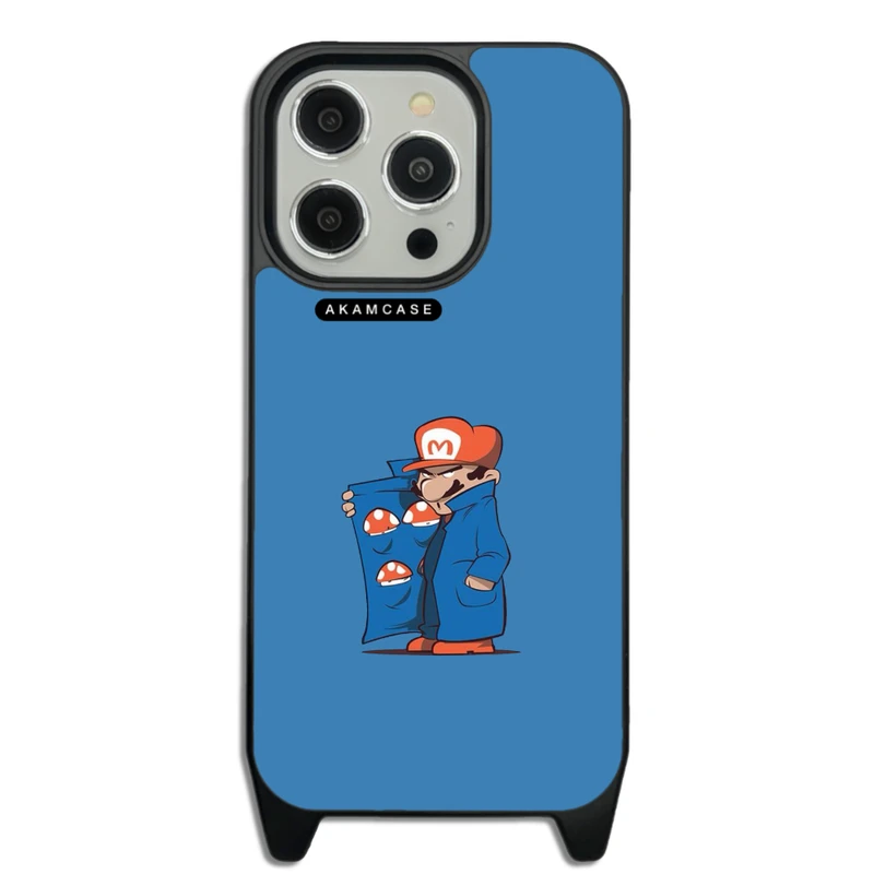 کاور آکام مدل AMC-WLA15PRO-SUPER MARIO8 مناسب برای گوشی موبایل اپل iPhone 15 Pro