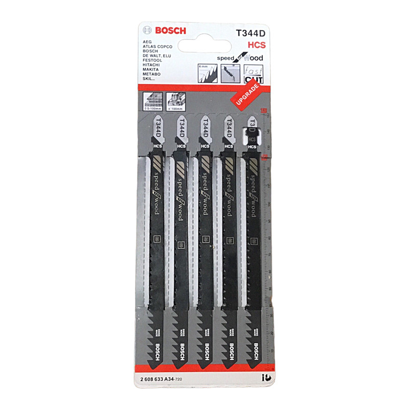 تیغه اره عمودبر بوش مدل T344D مجموعه 5 عددی تیغه اره عمودبر بوش مدل T344D مجموعه 5 عددی