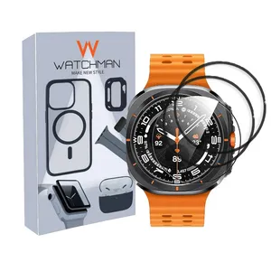 محافظ صفحه نمایش نانو واچ من مدل pmma-WM مناسب برای ساعت هوشمند سامسونگ Galaxy Watch Ultra 47 mm بسته دو عددی