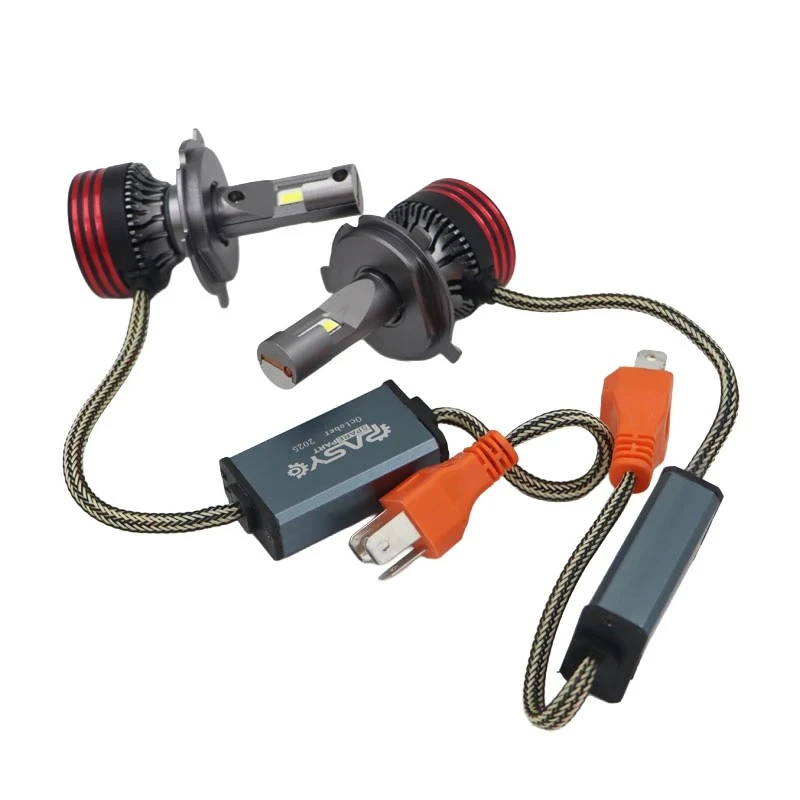 هدلایت لامپ خودرو پاسیکو مدل P2911_Mpro10 پایه H4 مناسب برای پراید 131 و پراید صبا بسته دو عددی