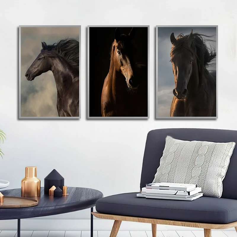 تابلو بکلیت طرح اسب مدل شاین اکلیلی SI-2783 مجموعه 3 عددی