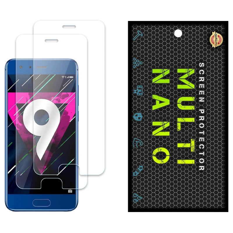 محافظ صفحه نمایش مولتی نانو مدل X-S2N مناسب برای گوشی موبایل آنر 9 Premium بسته دو عددی