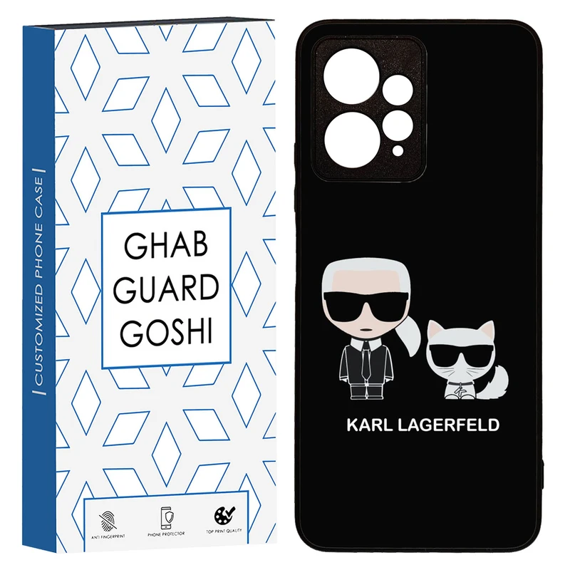 کاور قاب گارد گوشی طرح karl کد TPU-042 مناسب برای گوشی موبایل شیائومی Redmi Note 12 4g