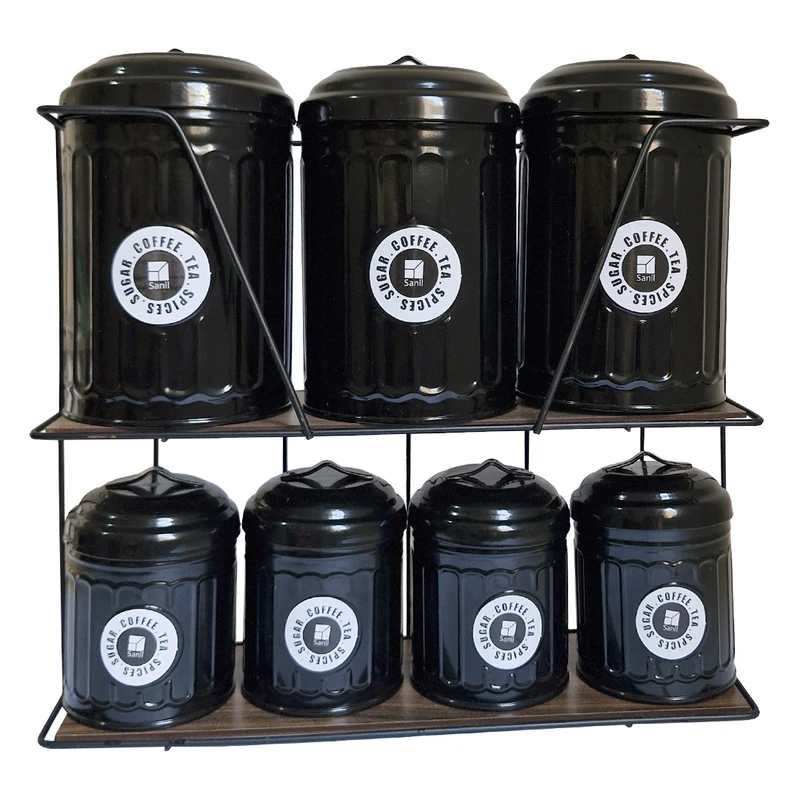 ست پاسماوری 7 پارچه مدل کرکره ای به همراه استند