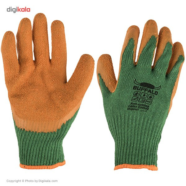 دستکش ایمنی پلی استر بوفالو مدل B1173