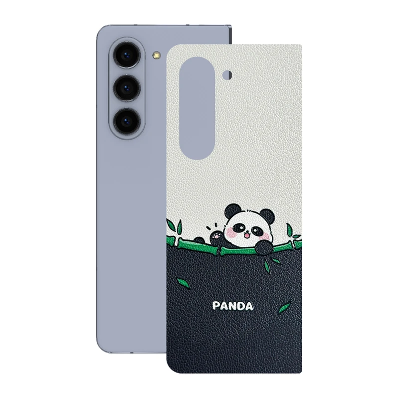برچسب پوششی ریمکس مدل Leth طرح پاندا مناسب برای گوشی موبایل سامسونگ Galaxy Z Fold5
