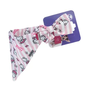 ست دستمال و قلاده گردنی و پاپیون سگ و گربه مدل KITTY