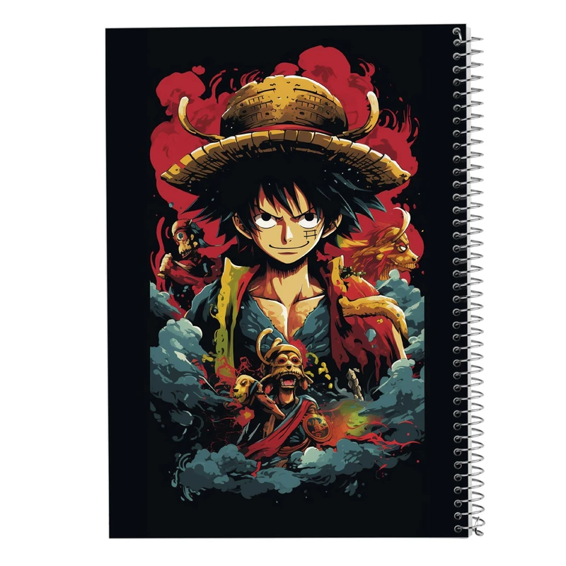 دفتر مشق 50 برگ مدوپد مدل وان پیس One Piece کد DF11696