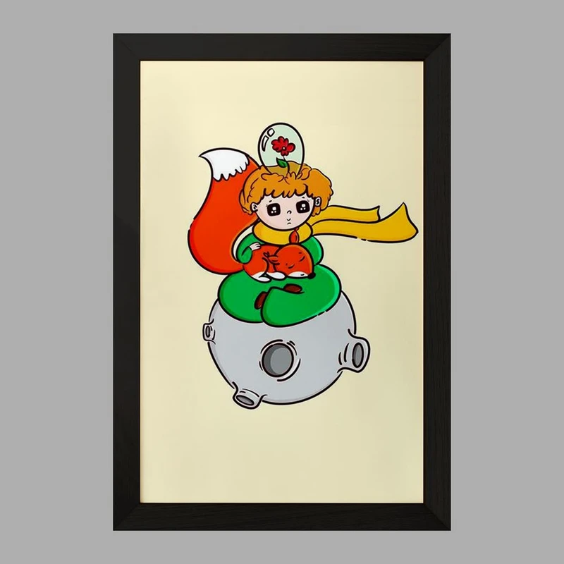 تابلو خندالو مدل شازده کوچولو کد 25759