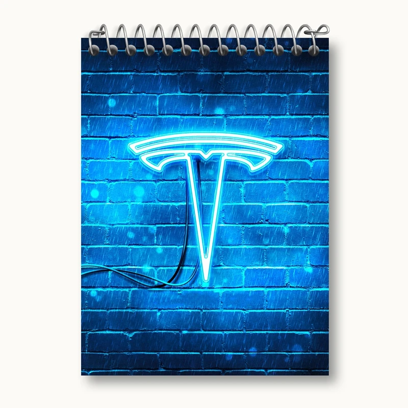 دفتر یادداشت 50 برگ خندالو مدل تسلا tesla کد 30699