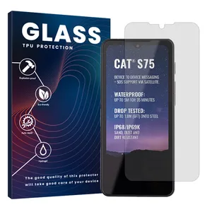 Glass Resistant model matte screen protector suitable for CAT S75 mobile phone