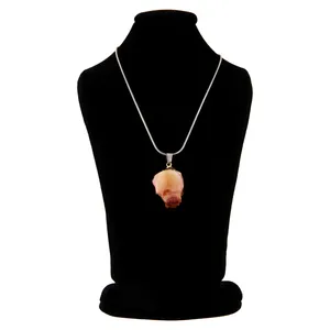 گردنبند زنانه مدل گل رزینی کد 1726