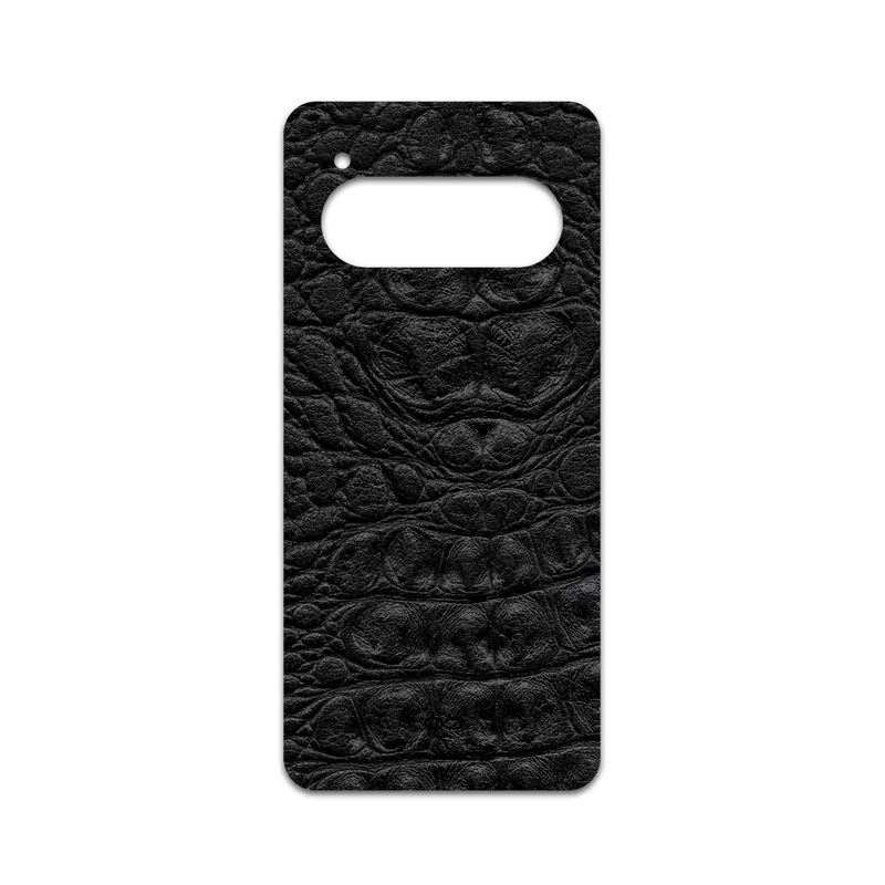 برچسب پوششی ماهوت مدل Black-Crocodile-Leather مناسب برای گوشی موبایل داریا Bond II 5G