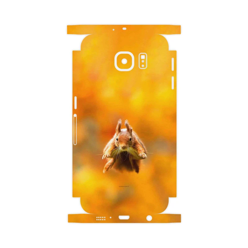 برچسب پوششی ماهوت مدل Squirrel-FullSkin مناسب برای گوشی موبایل سامسونگ Galaxy S6 Edge