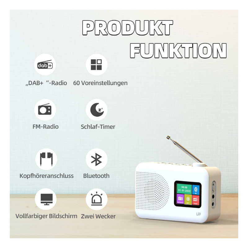 رادیو مدل LDR 107-DE